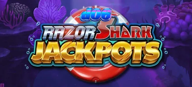 Tampilan visual bawah laut dalam permainan slot Razor Shark Jackpots